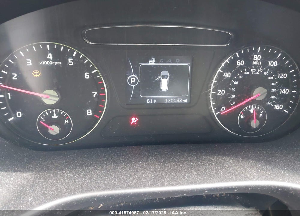 2017 KIA SORENTO 2.4L LX VIN: 5XYPG4A30HG217662