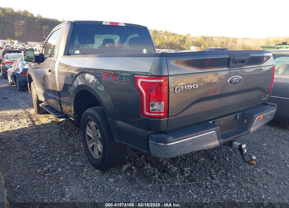 2016 FORD F-150 VIN: 1FTMF1EF2GFC36496