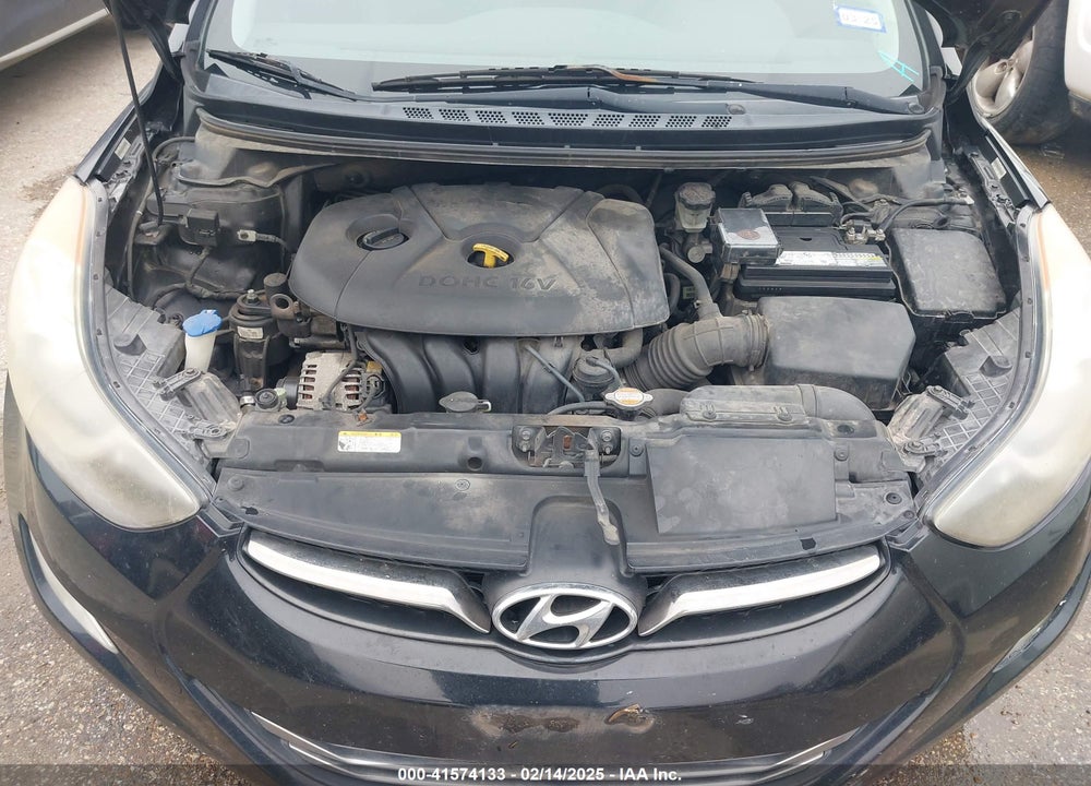 2012 HYUNDAI ELANTRA VIN: KMHDH4AEXCU187087