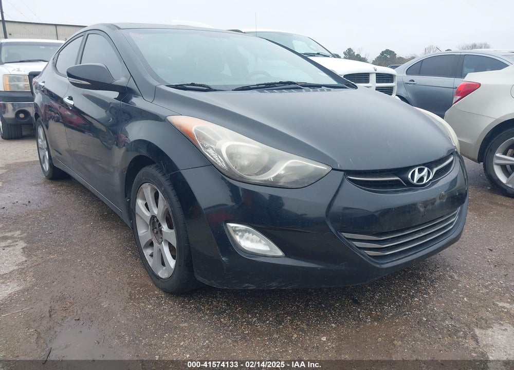 2012 HYUNDAI ELANTRA VIN: KMHDH4AEXCU187087
