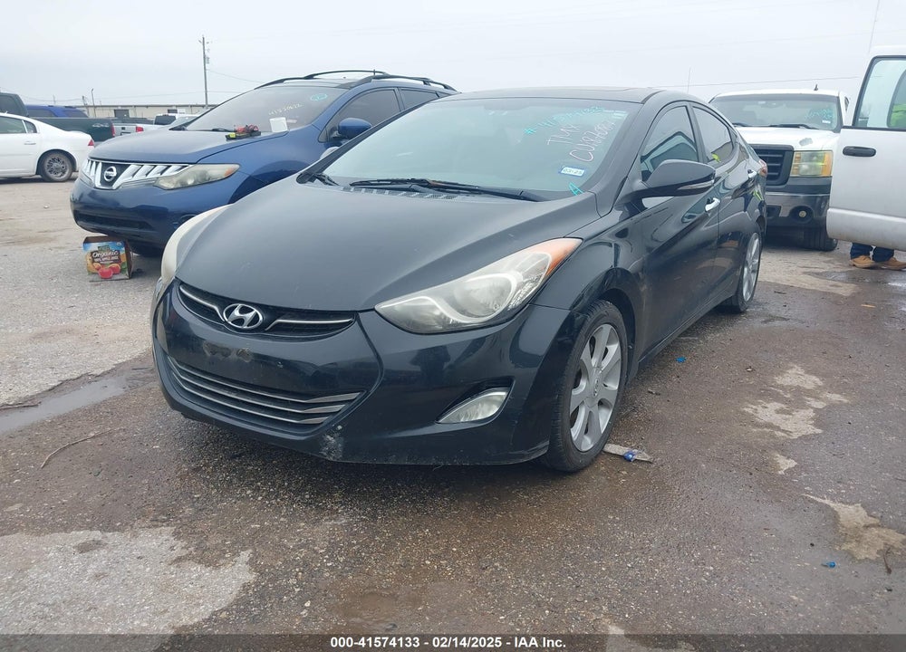 2012 HYUNDAI ELANTRA VIN: KMHDH4AEXCU187087