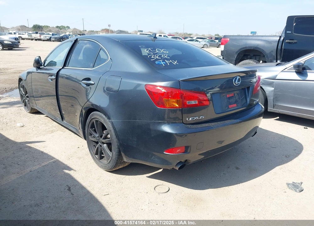 2008 LEXUS IS 250 VIN: JTHBK262185063838