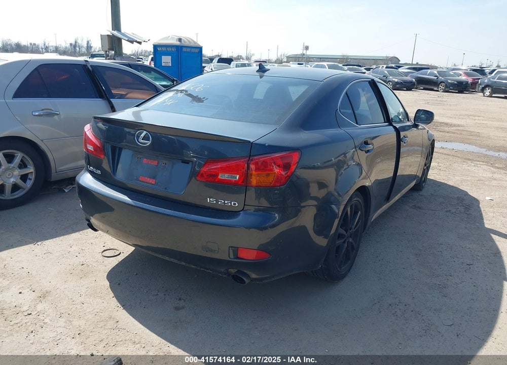 2008 LEXUS IS 250 VIN: JTHBK262185063838