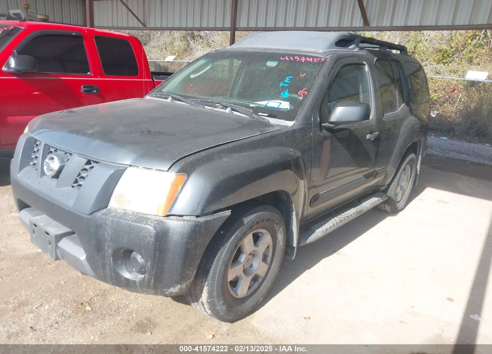 2005 NISSAN XTERRA VIN: 5N1AN08U75C620679