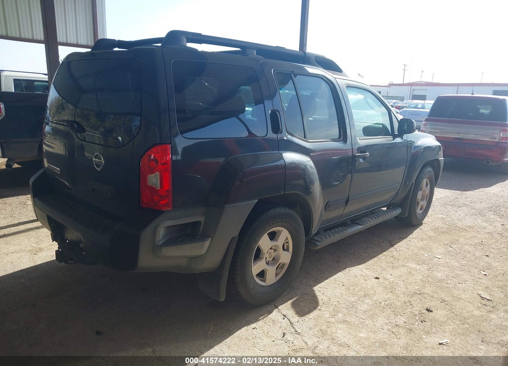 2005 NISSAN XTERRA VIN: 5N1AN08U75C620679