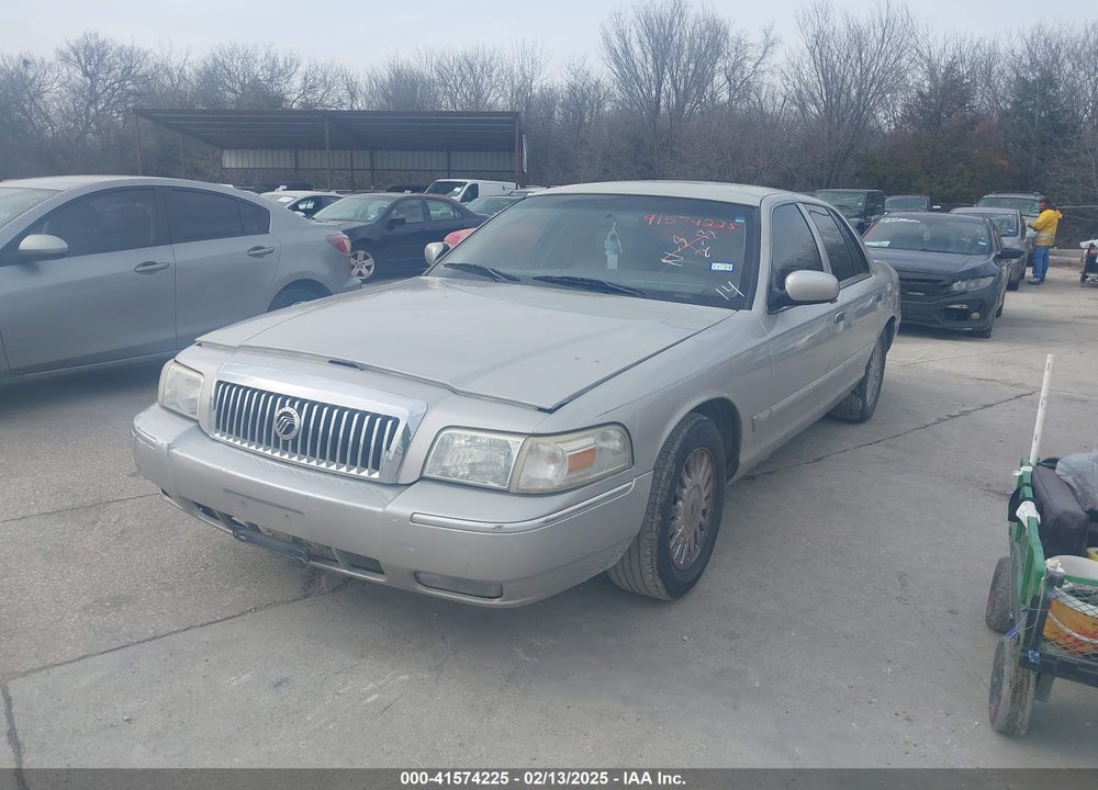 2008 MERCURY GRAND MARQUIS LS VIN: 2MEFM75V48X616548