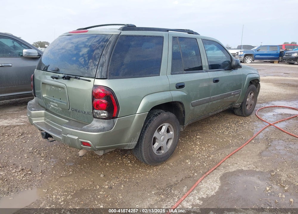 2003 CHEVROLET TRAILBLAZER LS VIN: 1GNDS13S432108099