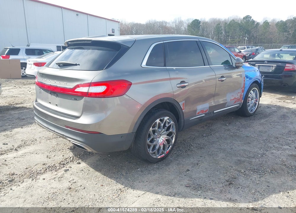 2016 LINCOLN MKX RESERVE VIN: 2LMPJ6LPXGBL51630