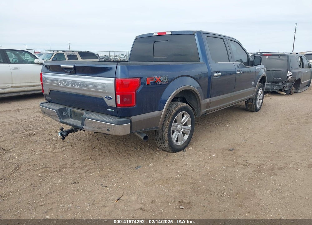 2018 FORD F-150 VIN: 1FTEW1EG4JFE67341