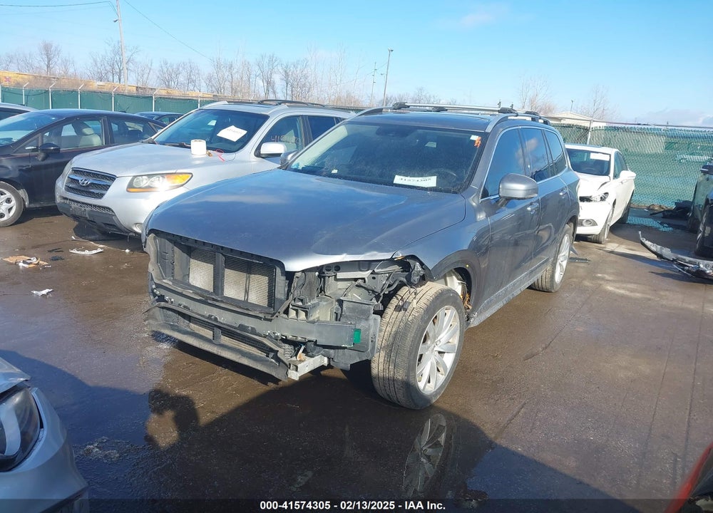 2016 VOLVO XC90 T6 MOMENTUM VIN: YV4A22PK6G1046225