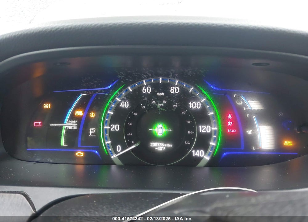 2014 HONDA ACCORD HYBRID VIN: 1HGCR6F39EA002145