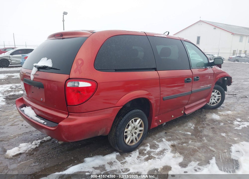 2007 DODGE GRAND CARAVAN SE VIN: 1D4GP24R77B227914
