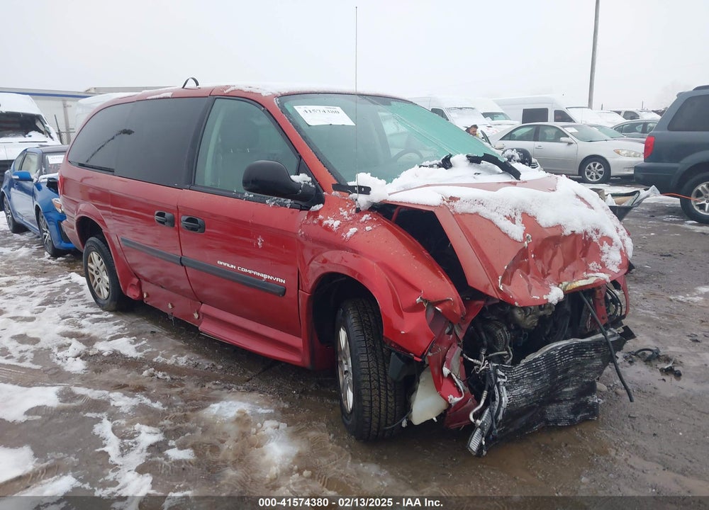 2007 DODGE GRAND CARAVAN SE VIN: 1D4GP24R77B227914