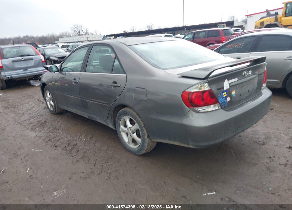 2005 TOYOTA CAMRY SE VIN: JTDBE32K953029142
