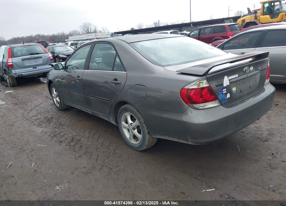 2005 TOYOTA CAMRY SE VIN: JTDBE32K953029142