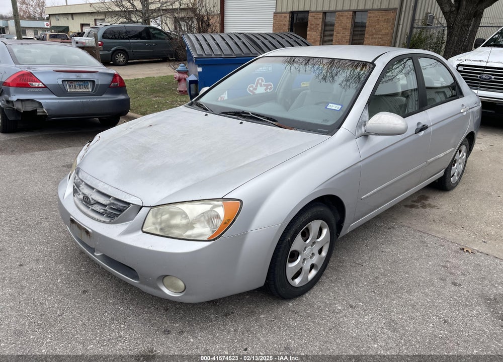 2004 KIA SPECTRA EX/LX VIN: KNAFE121845043143