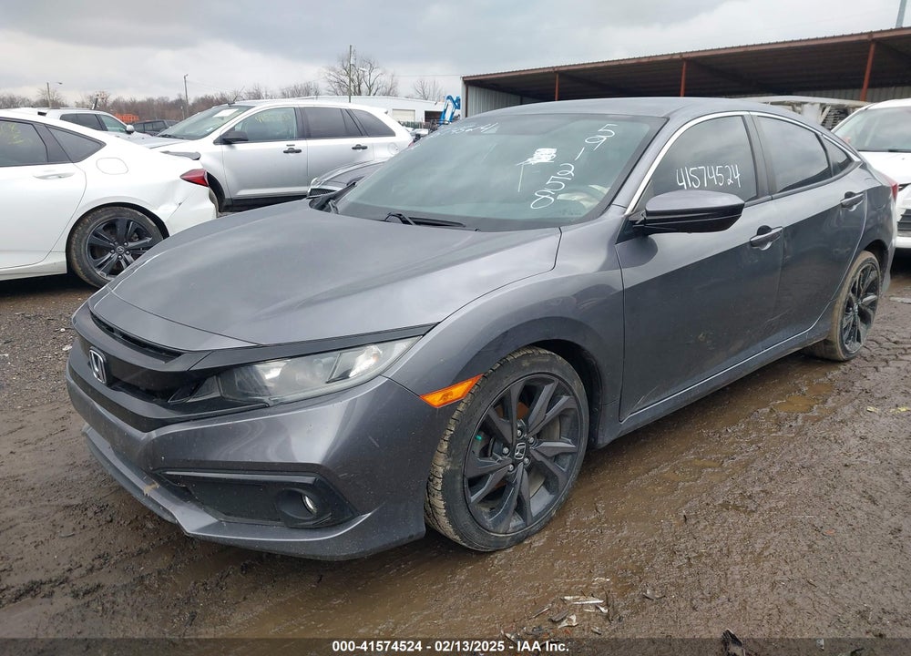 2019 HONDA CIVIC VIN: 2HGFC2F87KH591258