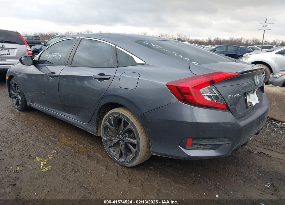 2019 HONDA CIVIC VIN: 2HGFC2F87KH591258