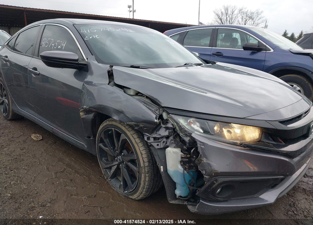2019 HONDA CIVIC VIN: 2HGFC2F87KH591258