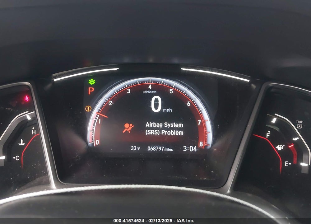2019 HONDA CIVIC VIN: 2HGFC2F87KH591258