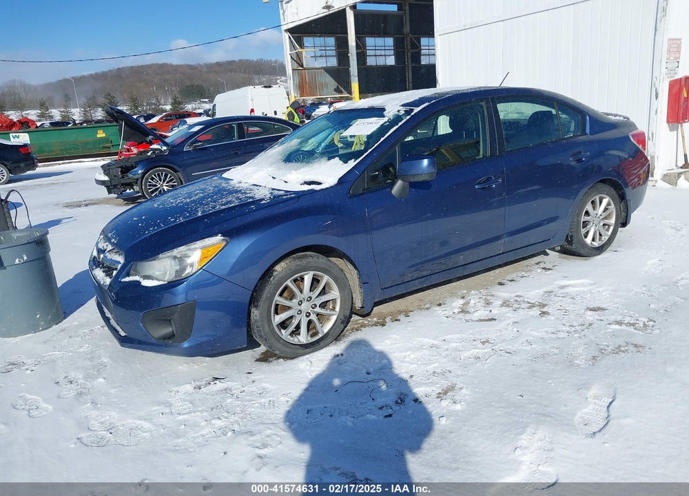 2012 SUBARU IMPREZA 2.0I PREMIUM VIN: JF1GJAC62CH029190