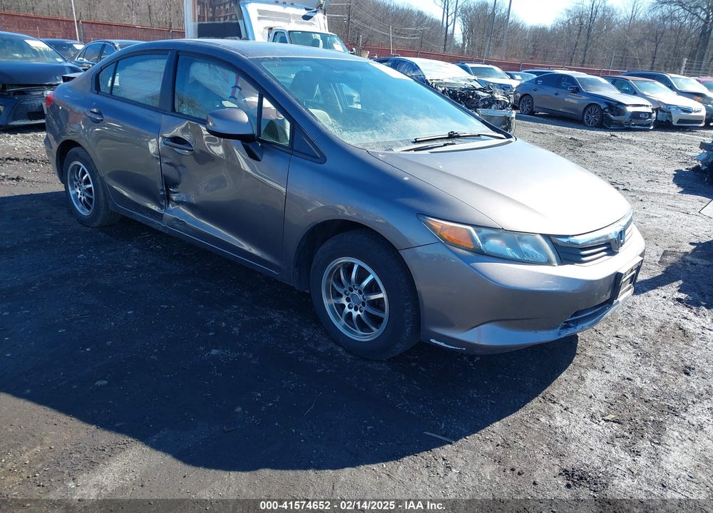 2012 HONDA CIVIC LX VIN: 19XFB2F54CE041553