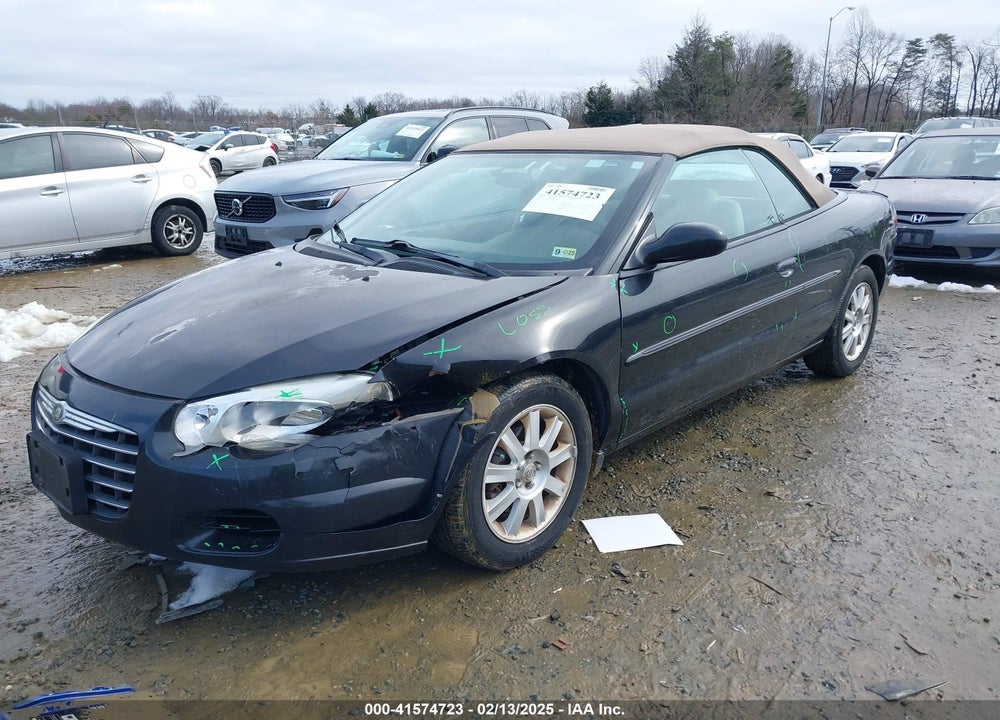 2004 CHRYSLER SEBRING GTC VIN: 1C3EL75R24N414102