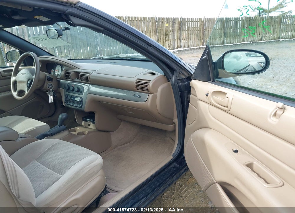 2004 CHRYSLER SEBRING GTC VIN: 1C3EL75R24N414102