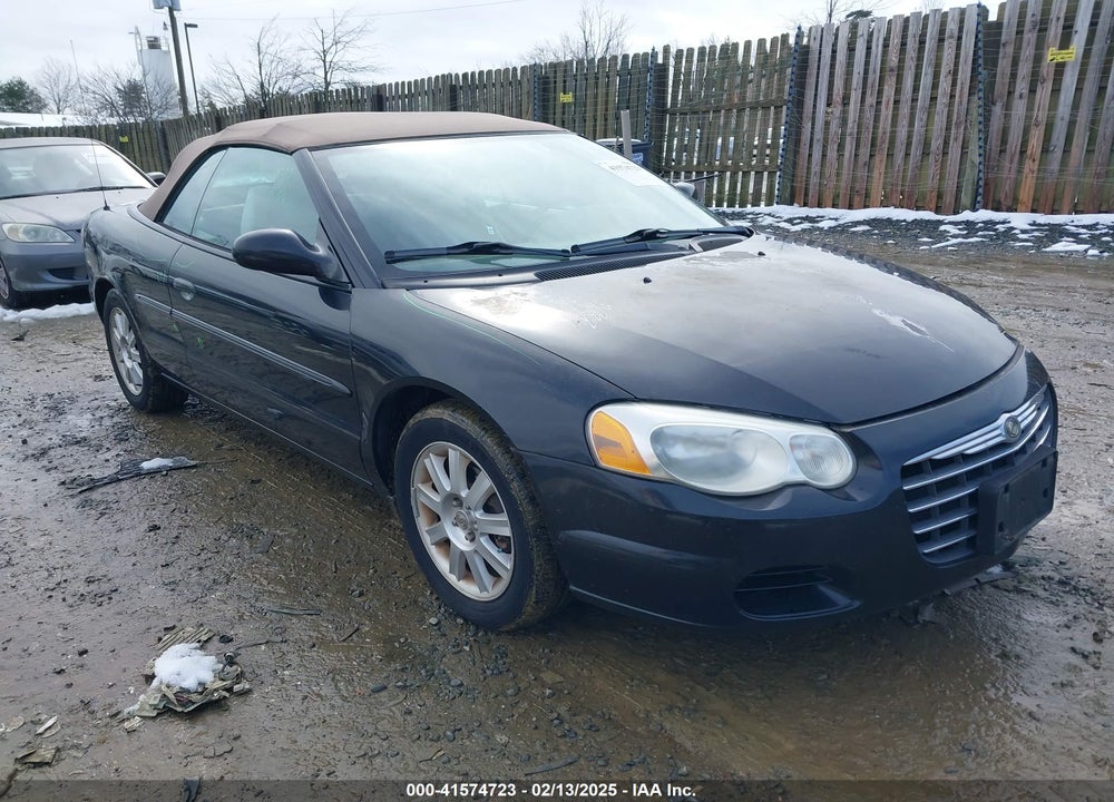 2004 CHRYSLER SEBRING GTC VIN: 1C3EL75R24N414102