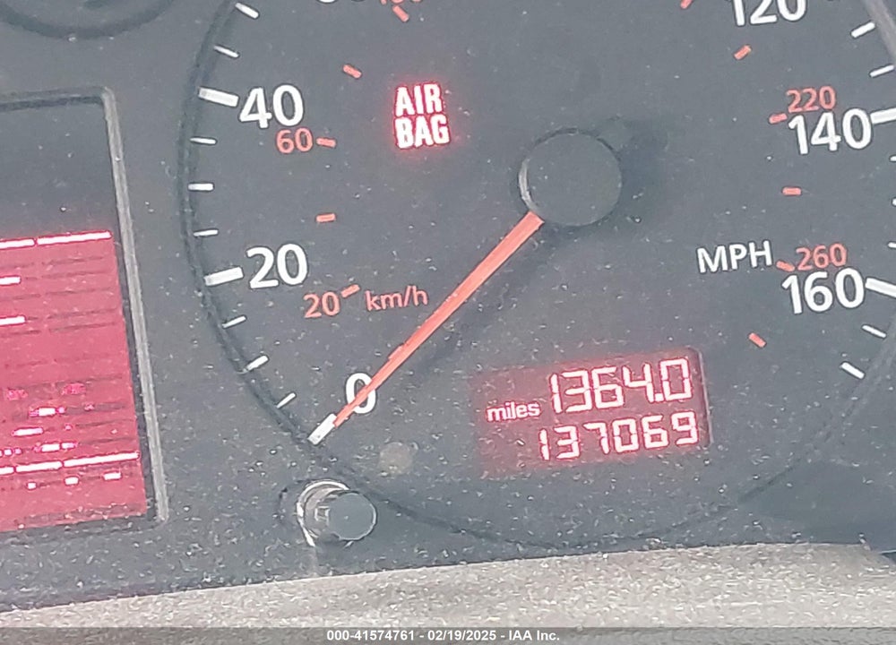 2001 AUDI A6 2.7T VIN: WAUED54B01N124130