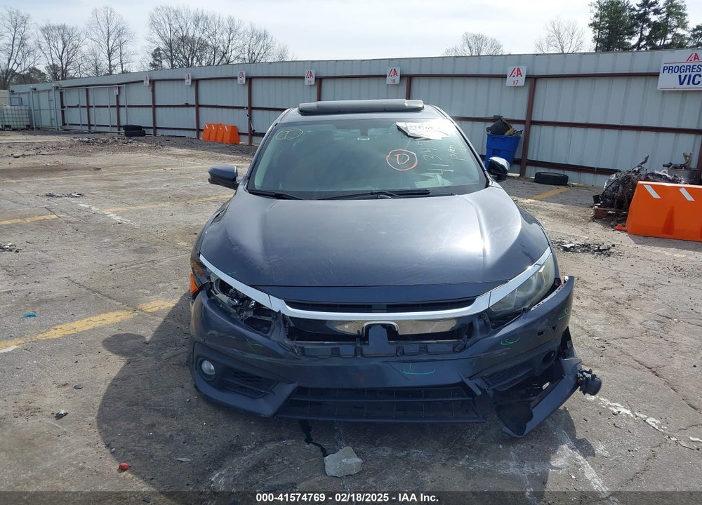 2016 HONDA CIVIC VIN: 19XFC1F3XGE020086