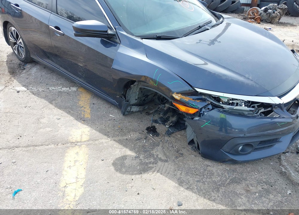 2016 HONDA CIVIC VIN: 19XFC1F3XGE020086