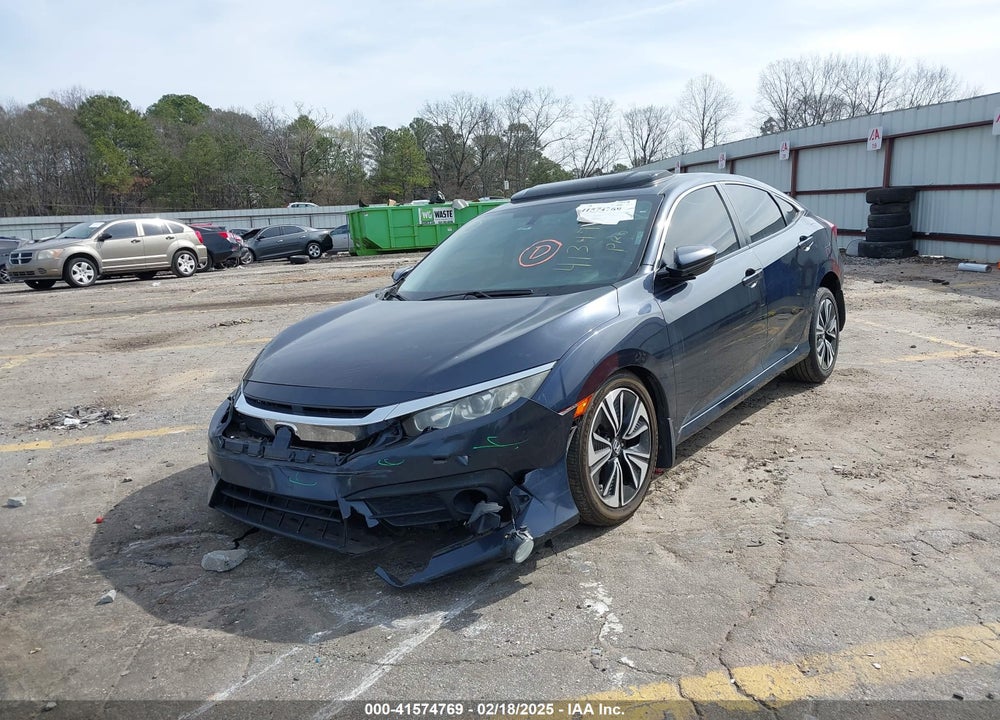 2016 HONDA CIVIC VIN: 19XFC1F3XGE020086