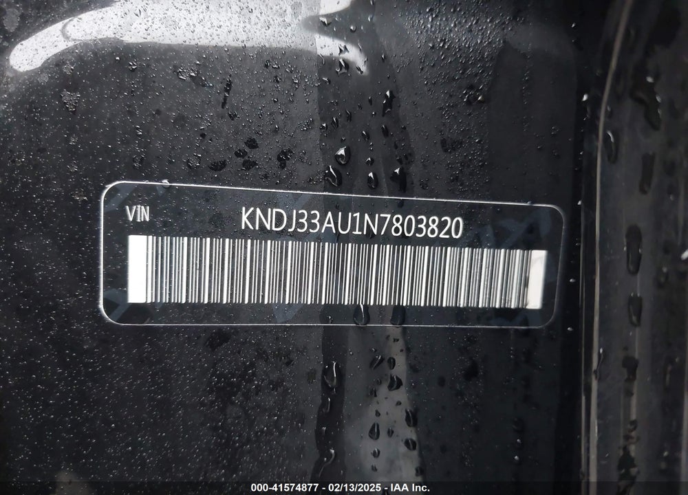 2022 KIA SOUL VIN: KNDJ33AU1N7803820