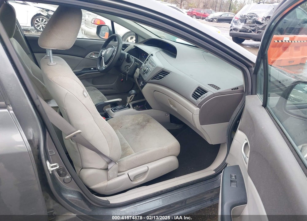 2012 HONDA CIVIC LX VIN: 2HGFB2F5XCH528116
