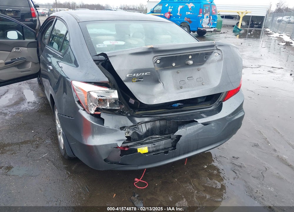 2012 HONDA CIVIC LX VIN: 2HGFB2F5XCH528116