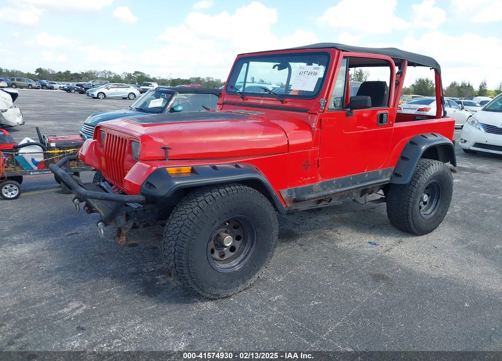 1993 JEEP WRANGLER / YJ S VIN: 1J4FY19P5PP255201