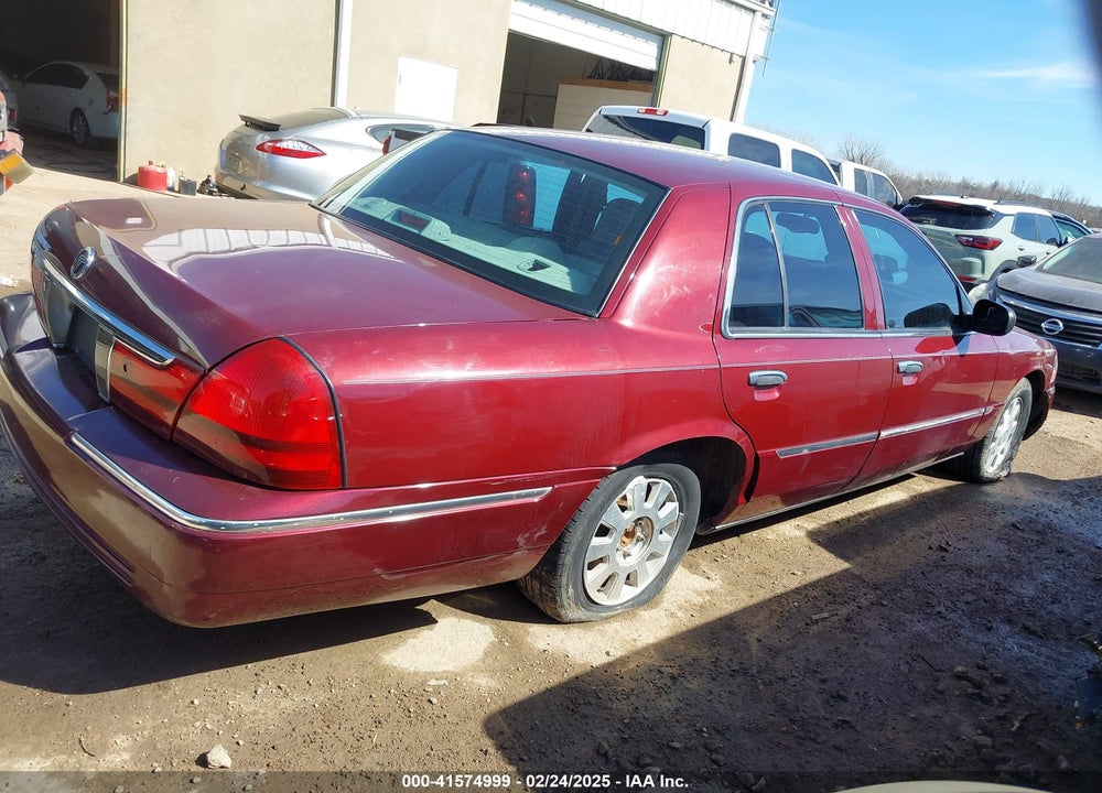 2004 MERCURY GRAND MARQUIS VIN: 2MEFM75W24X609858
