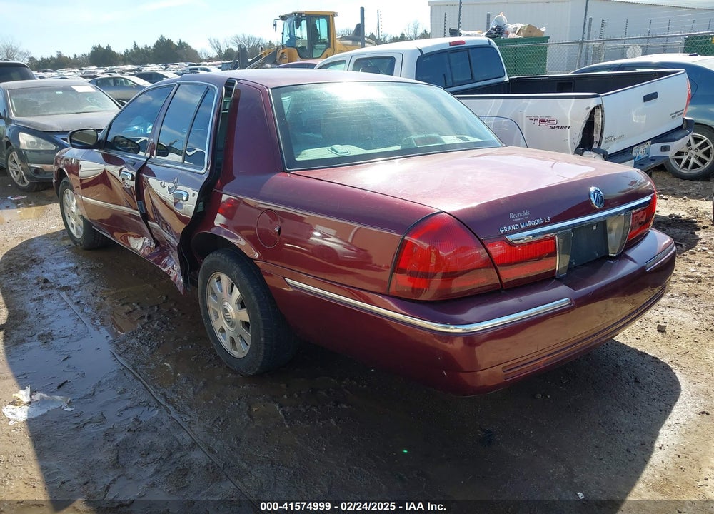 2004 MERCURY GRAND MARQUIS VIN: 2MEFM75W24X609858