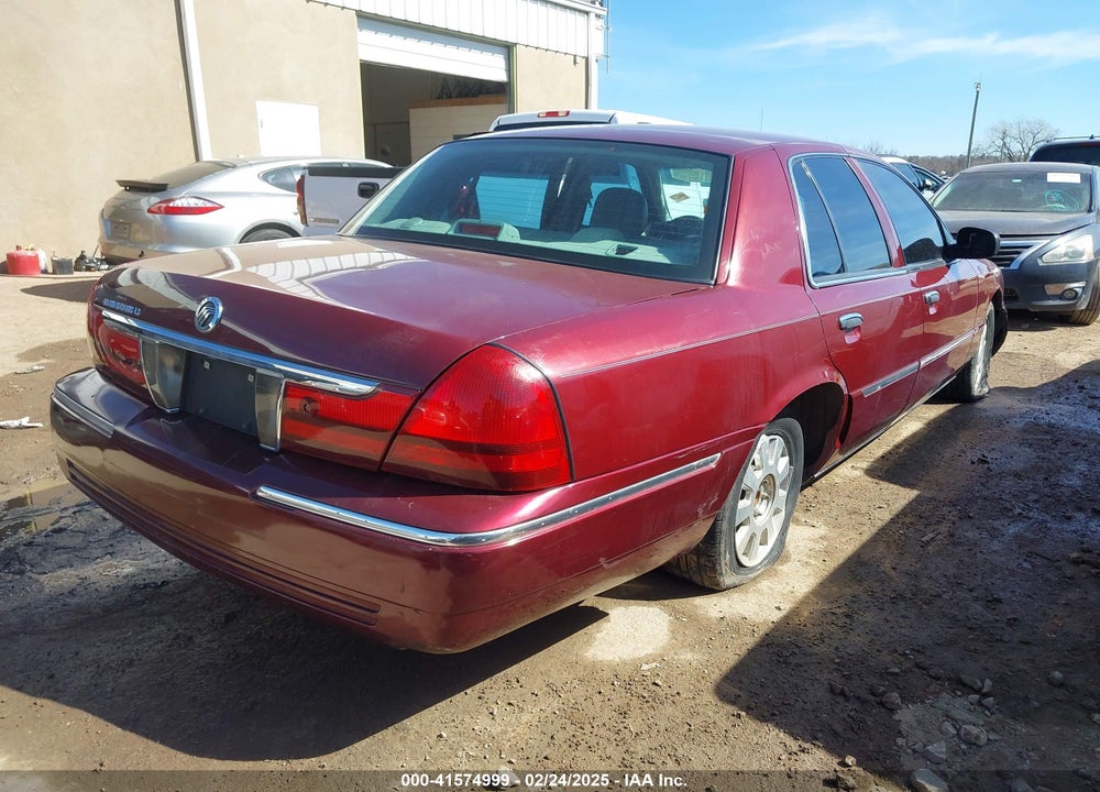 2004 MERCURY GRAND MARQUIS VIN: 2MEFM75W24X609858