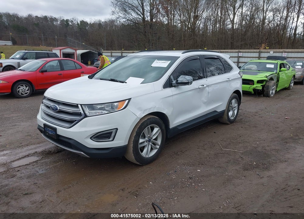 2017 FORD EDGE SEL VIN: 2FMPK3J93HBB08755