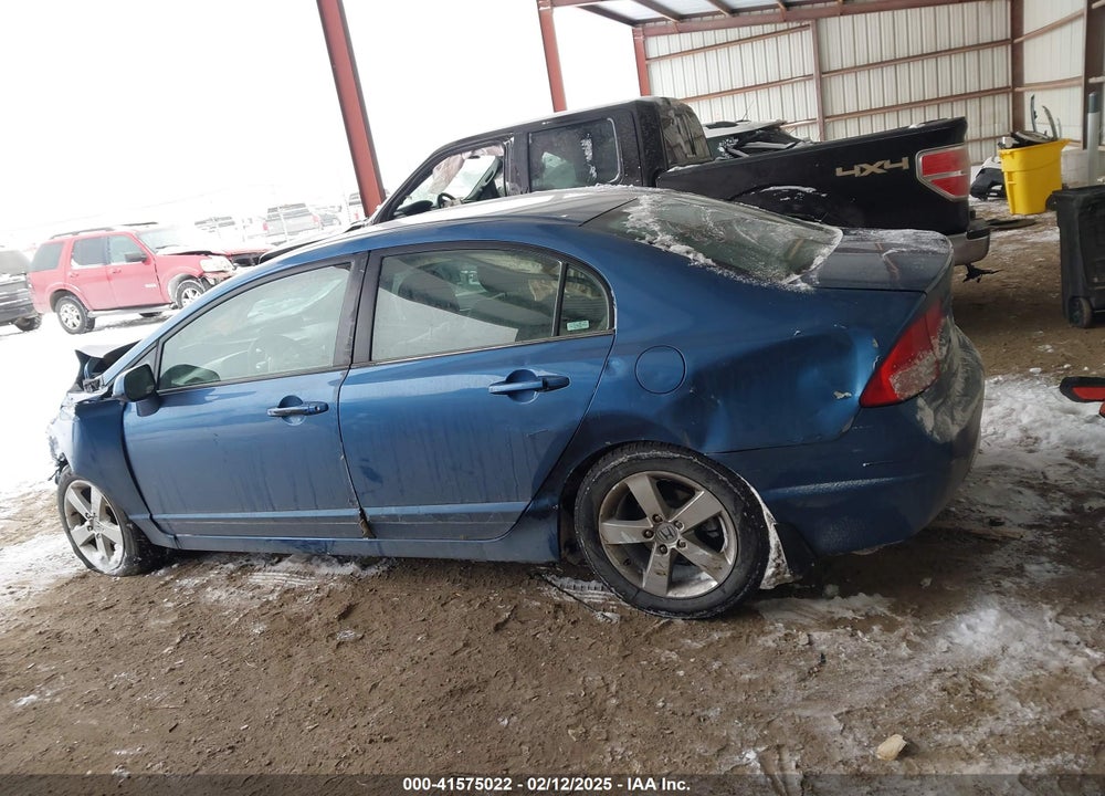 2007 HONDA CIVIC VIN: 1HGFA16807L063717