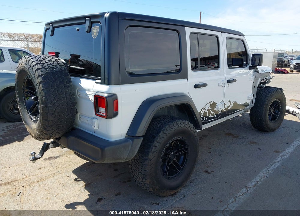 2020 JEEP WRANGLER UNLIMITED SPORT 4X4 VIN: 1C4HJXDG0LW174393