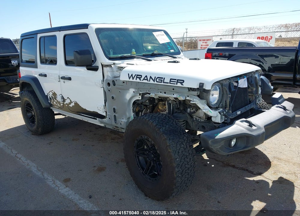 2020 JEEP WRANGLER UNLIMITED SPORT 4X4 VIN: 1C4HJXDG0LW174393