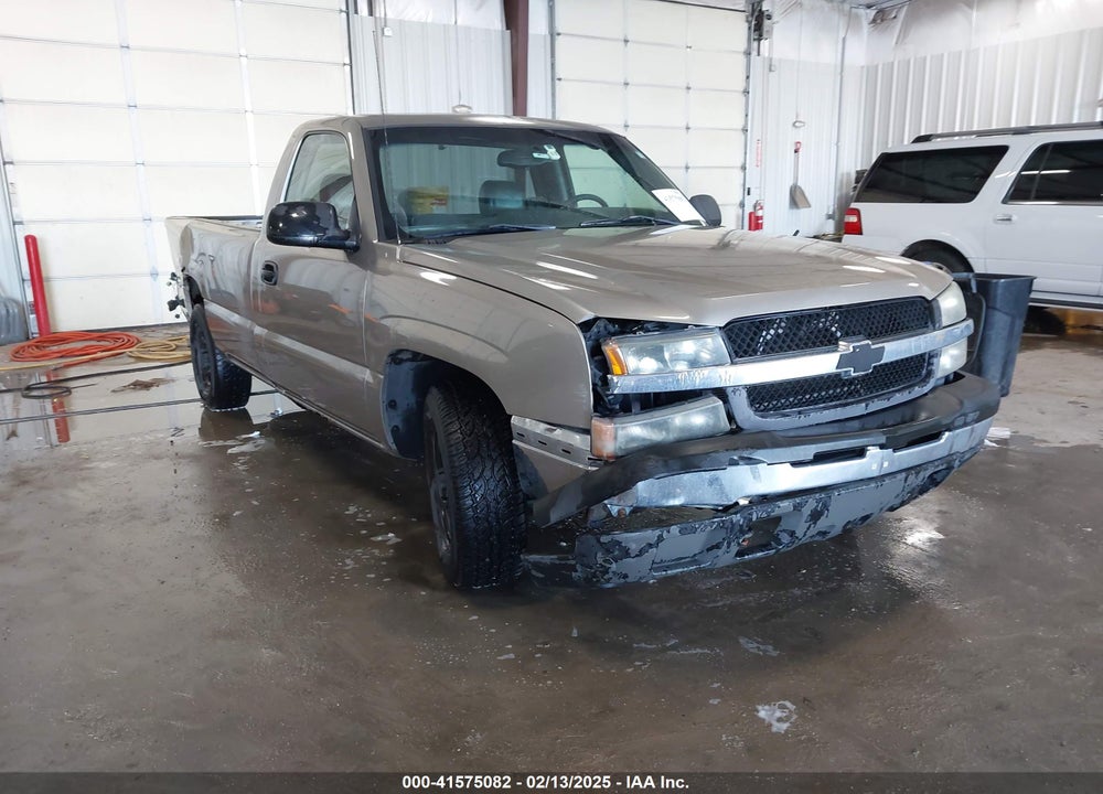 2003 CHEVROLET SILVERADO 1500 WORK TRUCK VIN: 1GCEC14X13Z143629