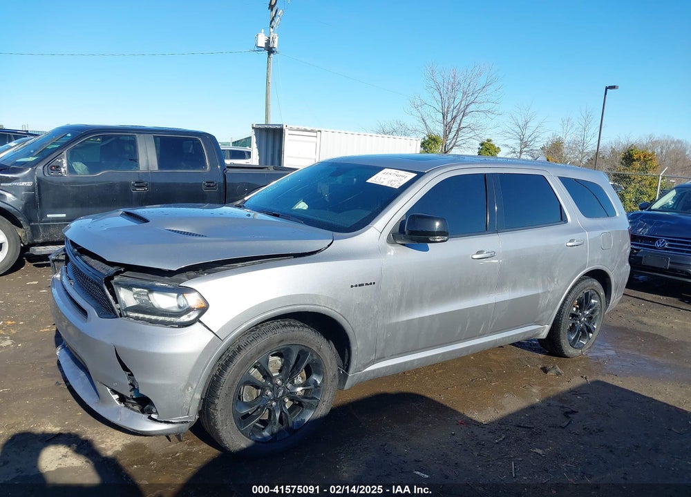 2020 DODGE DURANGO VIN: 1C4SDJCT4LC187352