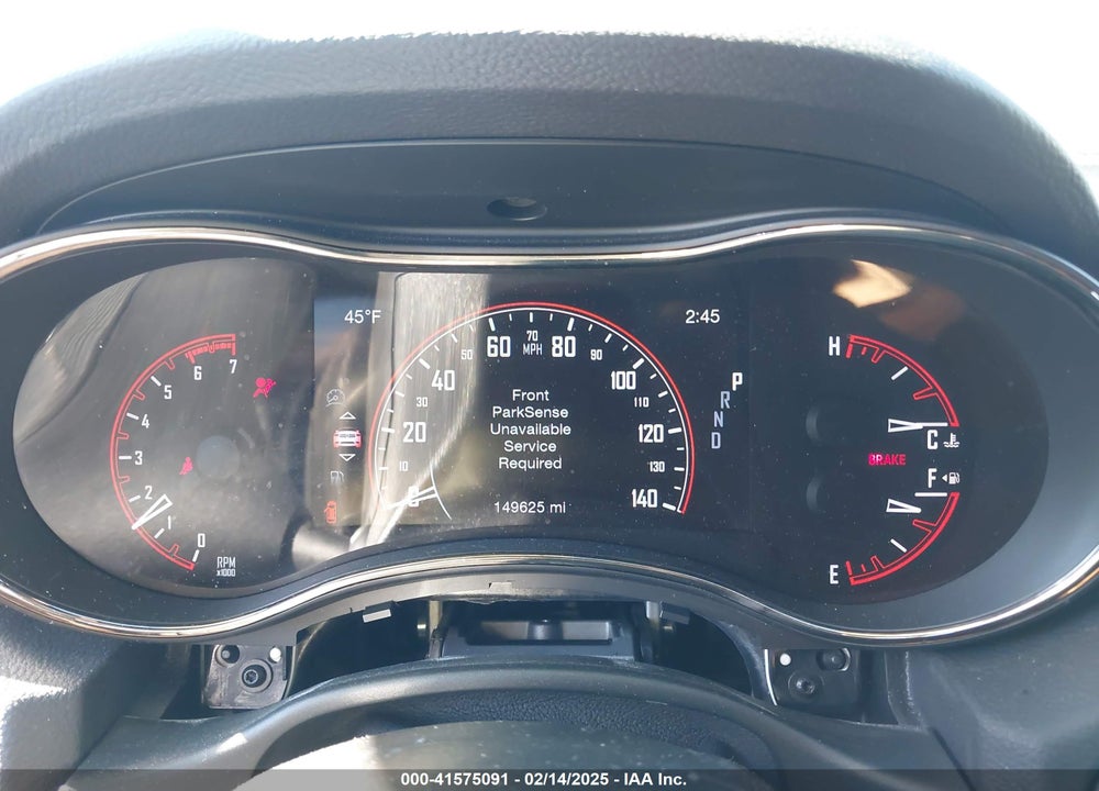 2020 DODGE DURANGO VIN: 1C4SDJCT4LC187352