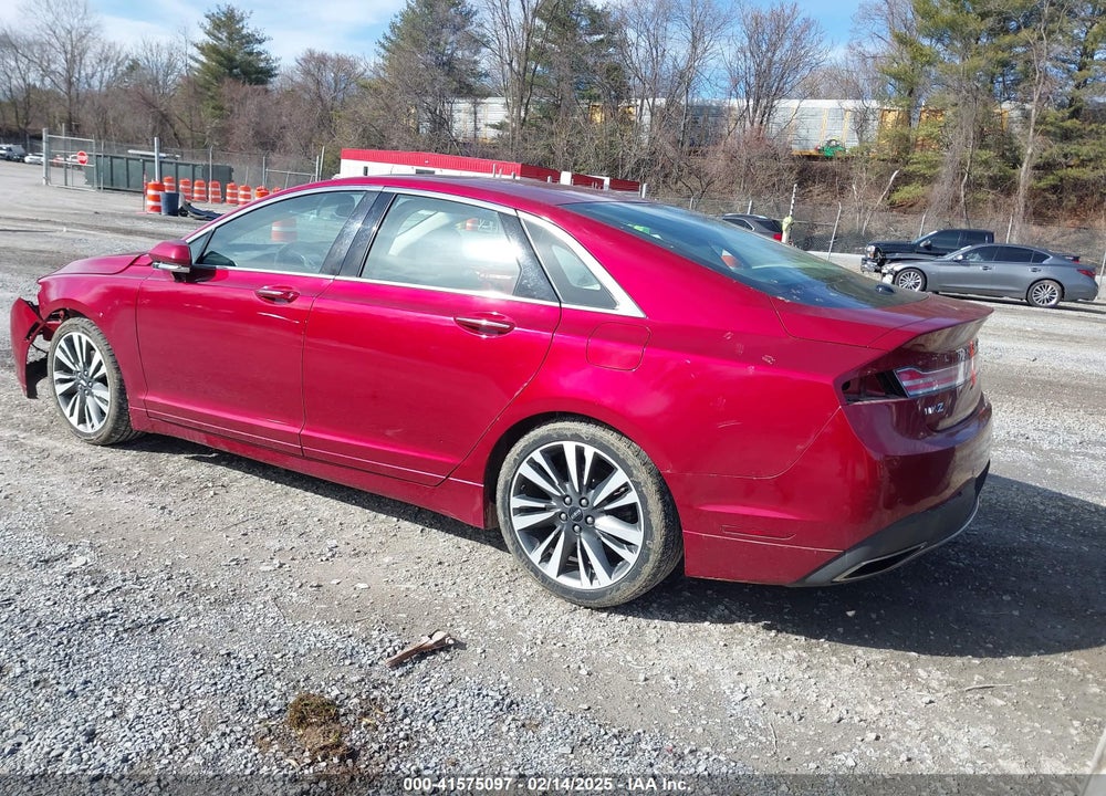 2017 LINCOLN MKZ VIN: 3LN6L5D96HR602741