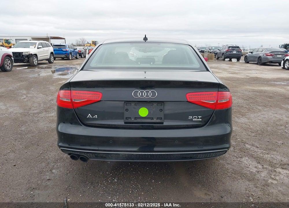 2014 AUDI A4 VIN: WAUFFAFL6EN000530