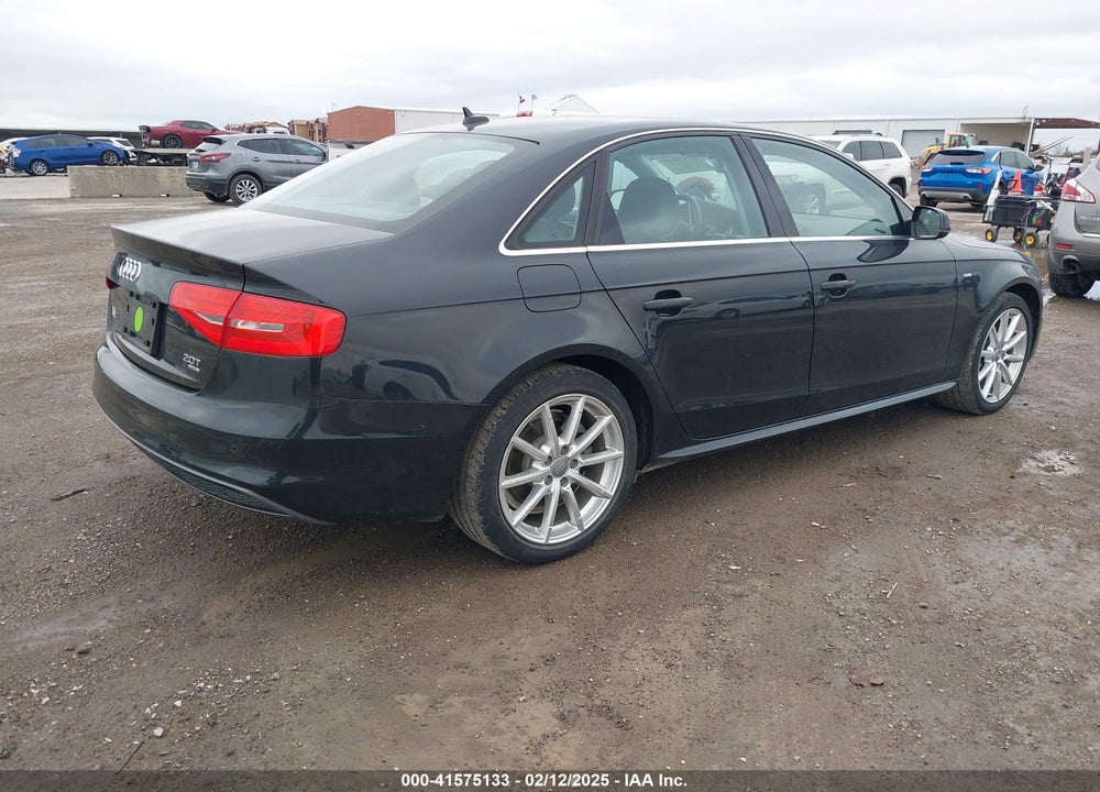 2014 AUDI A4 VIN: WAUFFAFL6EN000530
